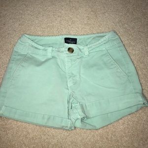 American eagle outfitters teal shorts