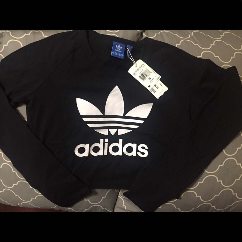 Adidas Cropped Top (NWT)