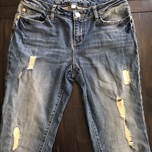 Lauren Conrad distressed jeans
