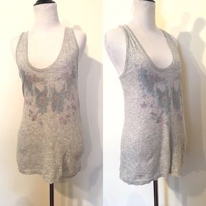 Zadig&Voltaire S classic Loose tank floral/skull