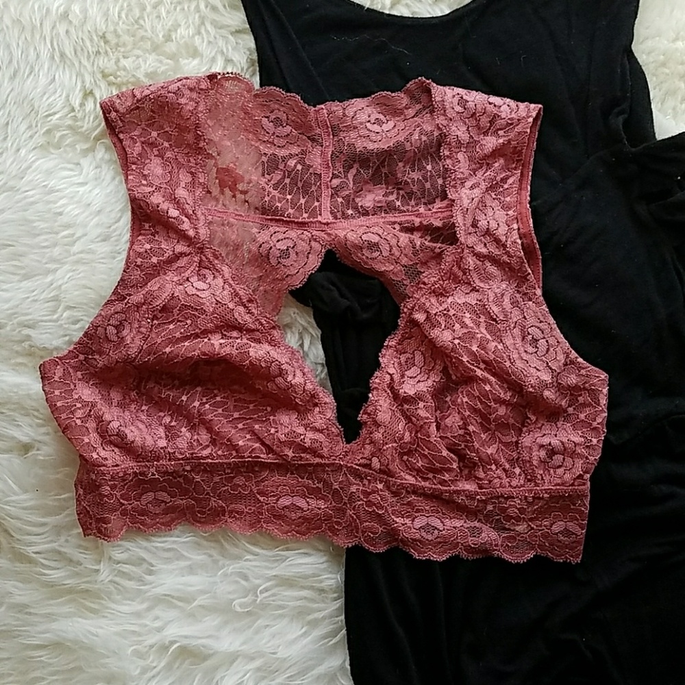 Free people lace bralette