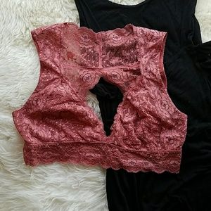 Free people lace bralette
