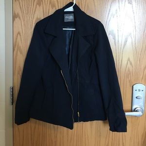 Navy blue coat