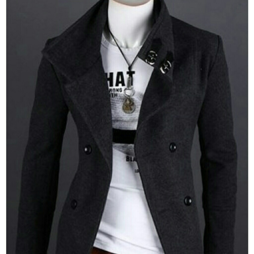 NWT. Woolen Trench Coat For Men/women