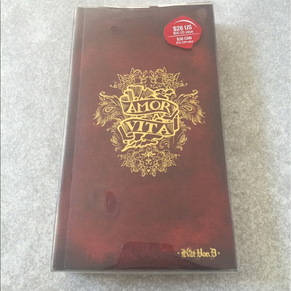 NIB Kat Von D Amor Vita Tattoo Chronicles Lipstick