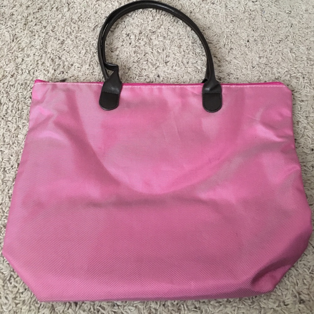 Pink tote