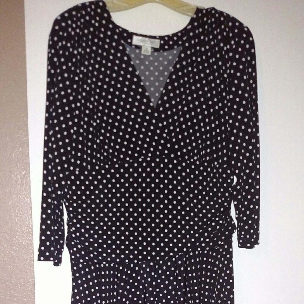 Mid calf length flowy dress