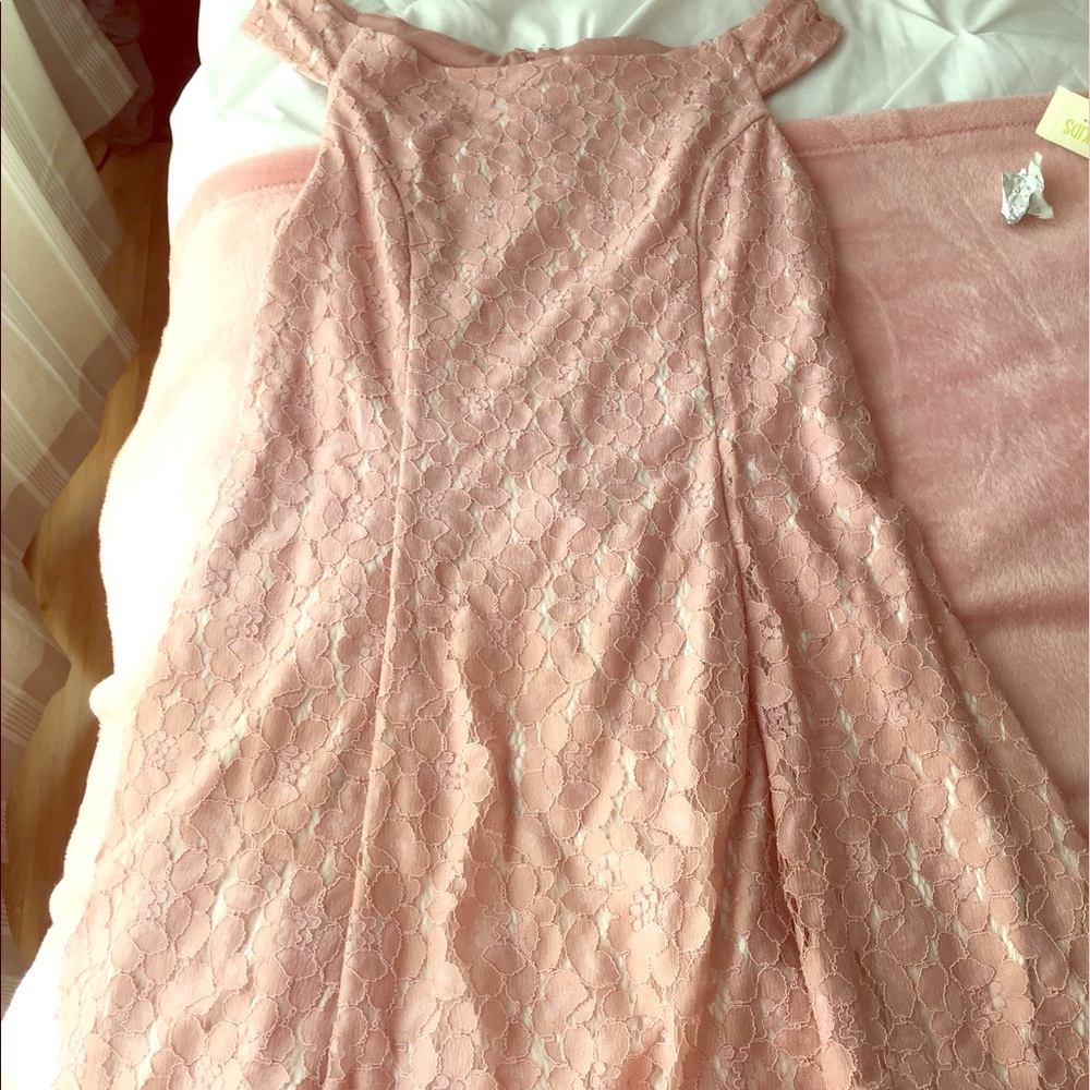 Pink floral dress Francesca's