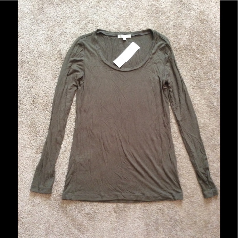 NWT Olive Green Longsleeve Tee