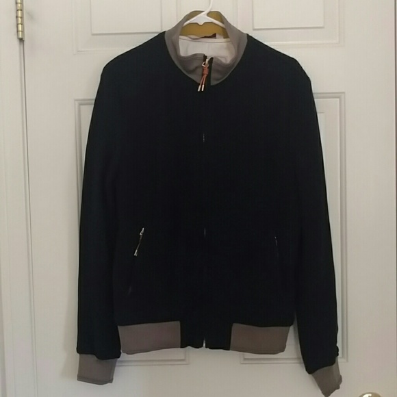 Zara Man Denim Couture Jacket - Picture 1 of 8