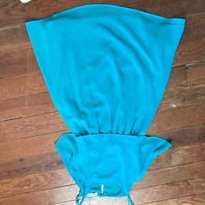 Blue dress, size S