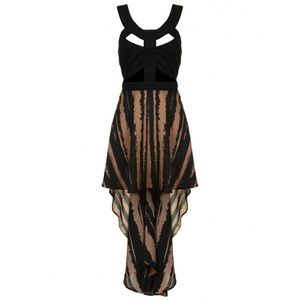 Cutout High Low Dress seen on Pretty Little Liars