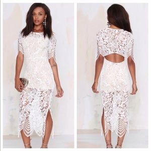 For Love and Lemons Luna Maxi Dress