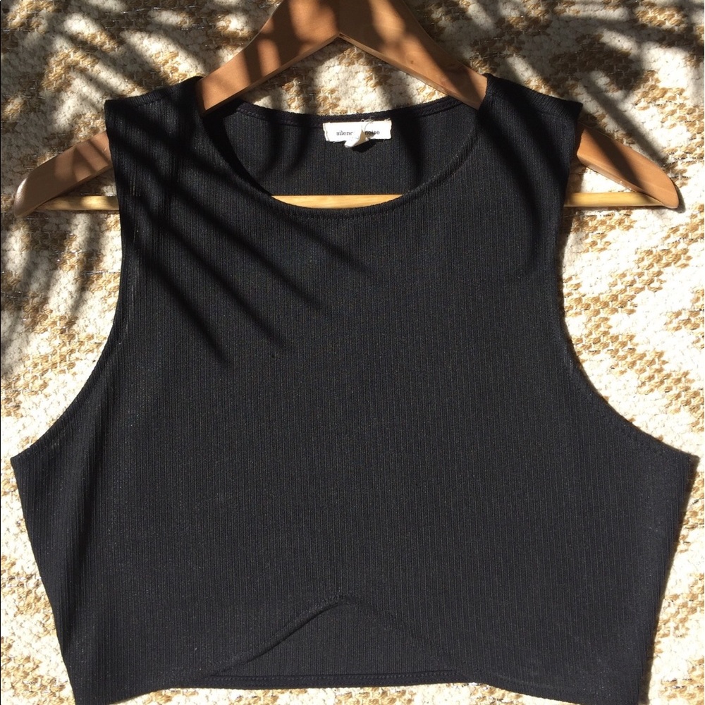 Silence + Noise Cropped Tank/Urban Outfitters
