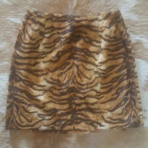 Liz Claiborne Collection Tiger Skirt