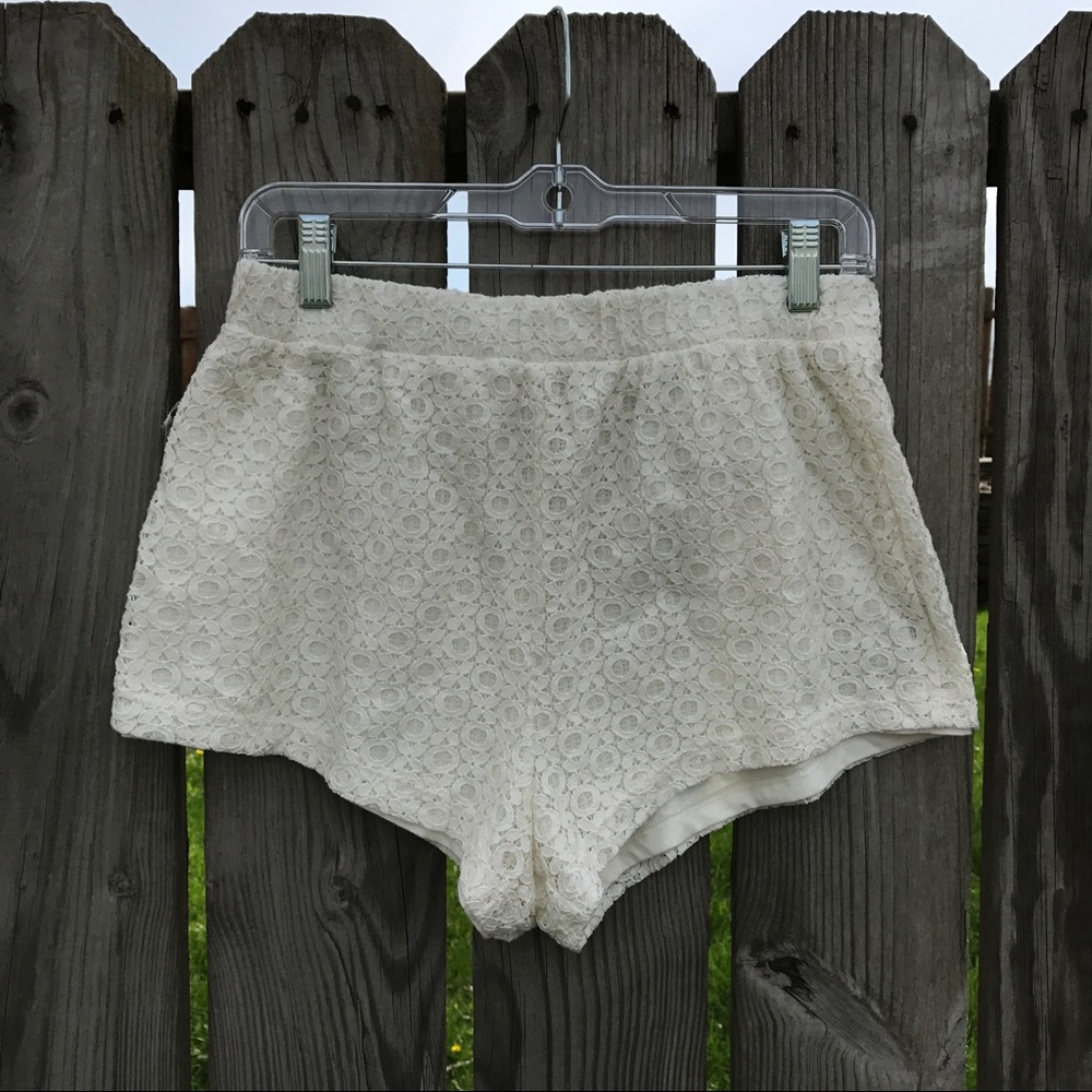 Forever 21 lace shorts
