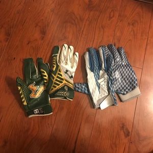 Two Football Gloves (USF,Adidas)