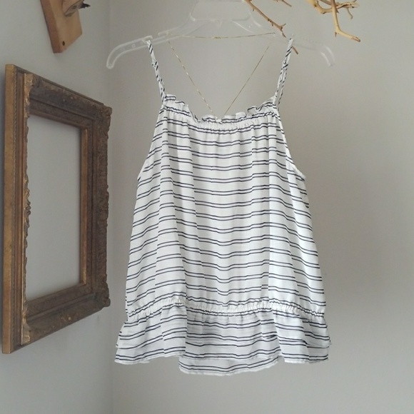 BR Ruffled Hem Cami Style Top - Picture 2 of 5