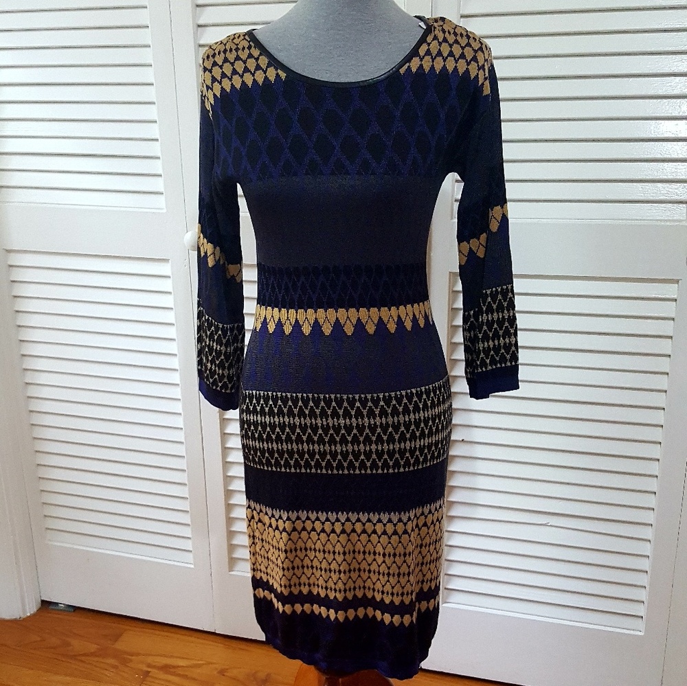 Stunning Laundry by Shelli Segal Sweater Dress