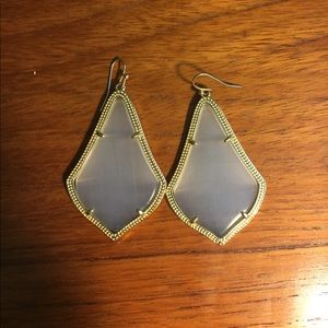 Kendra Scott Alexandra Earrings in Slate