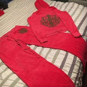 Juicy Couture Velour Suit- SM Pants/LG Jacket