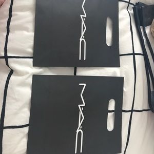 🆕🖤Two MAC Cosmetics shopping bags