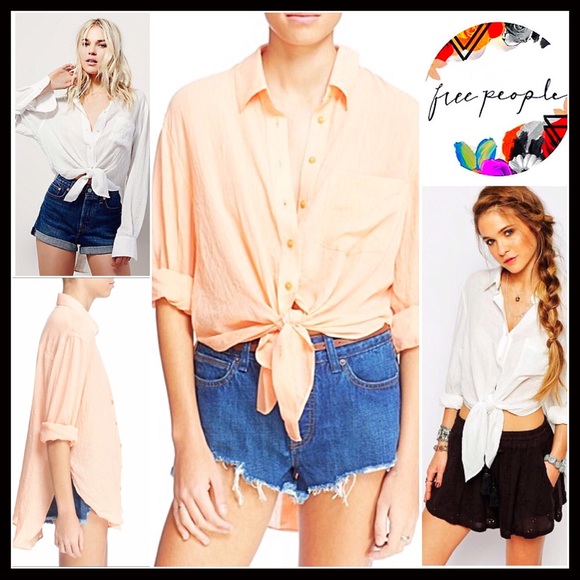 ❌SOLD❌❗️1-HOUR SALE❗️Free People Button Down Tunic - Picture 4 of 7