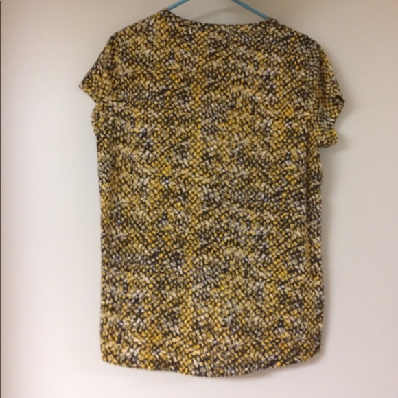 Michael Kors Snakeskin print hi-lo Tee - Picture 5 of 6