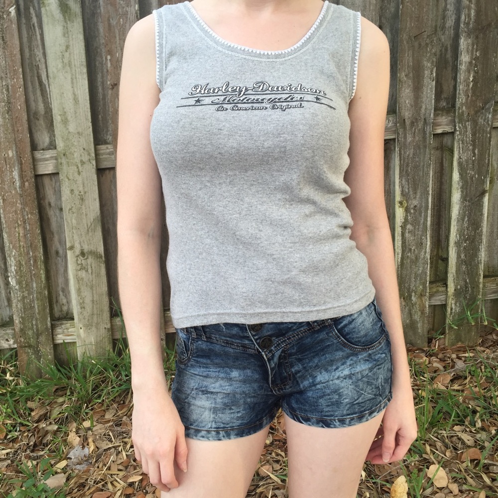 Vintage Harley Davidson Tank