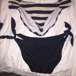 Lot of 2 bikini bottoms
