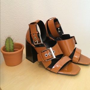 Zara Retro High Heel Sandals SS16