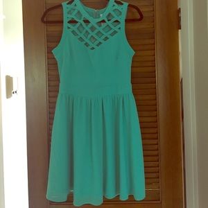 Xhileration dress- turquoise