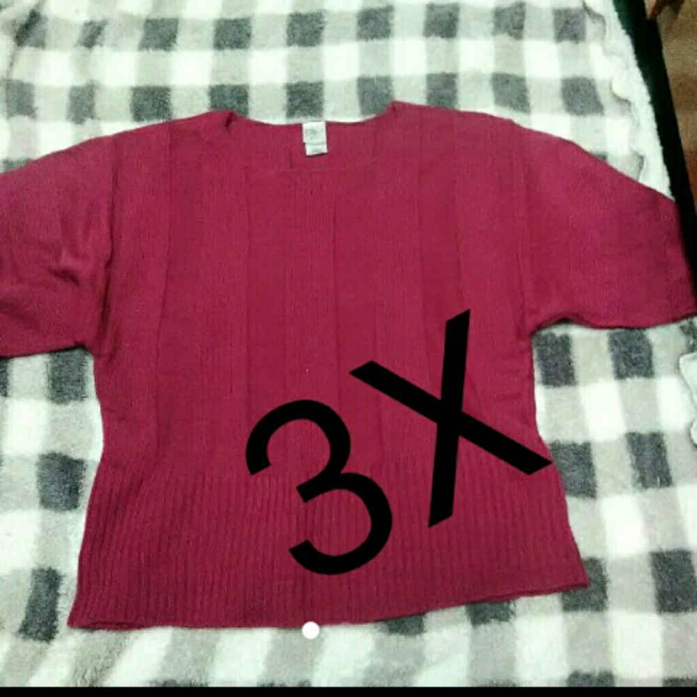 3x sweater shirt