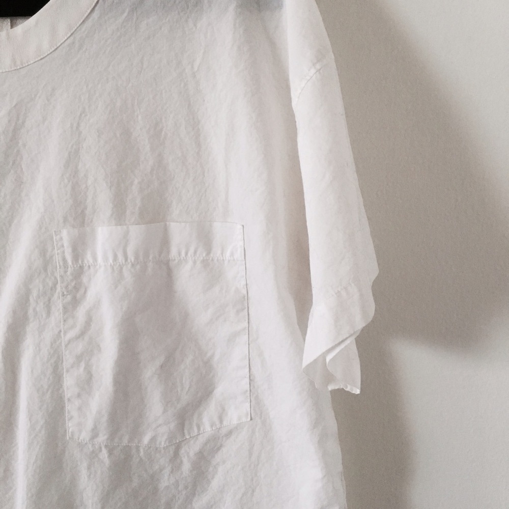 madewell / silk-back tee