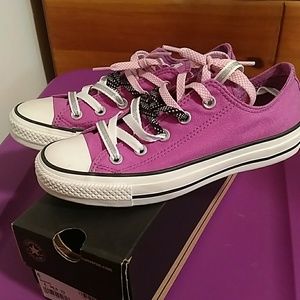 Purple Orchid Multi Lace Converse