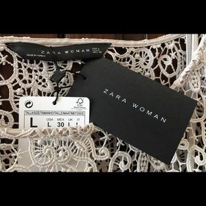 Zara Women's Gray Long Sleeve Tunic