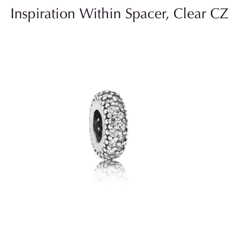 Clear Inspiration Within Pandora Spacer
