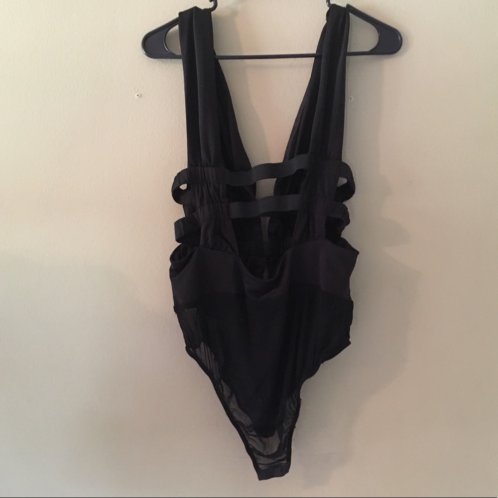 Gently Used Sexy Black Top