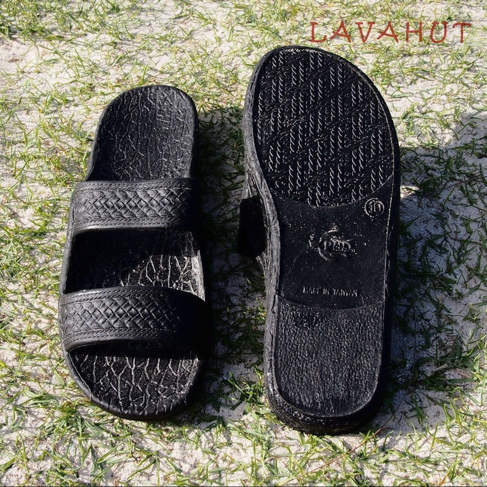 Pali Hawaii Classic Jandals - Black