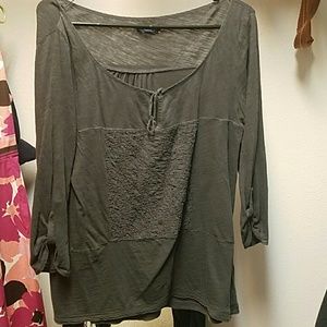 American Eagle 3/4 sleeve top
