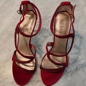 Brand New high heel sandals - Guess - size 7.5