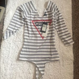 NWT Guess tops bodysuit size small