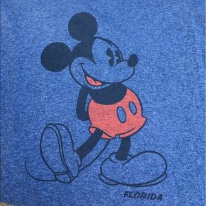Blue Mickey Mouse T-shirt