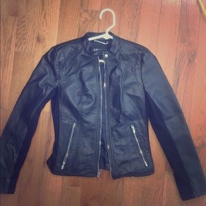 Express leather jacket