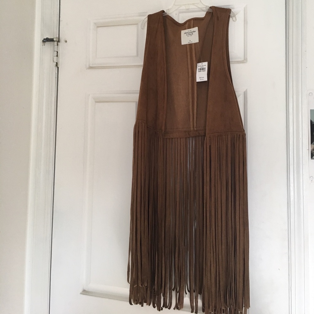 Faux Suede Vest
