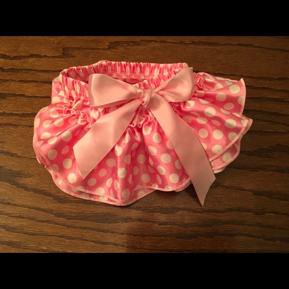 Pink Polka Dot Bloomers