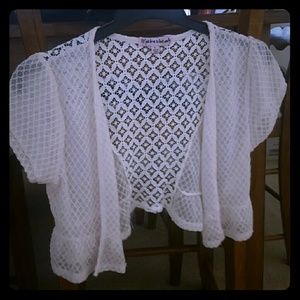 Crochet Crop Top Sweater