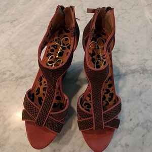 Brand New Jessica Simpson wedge sandals -size 7.5