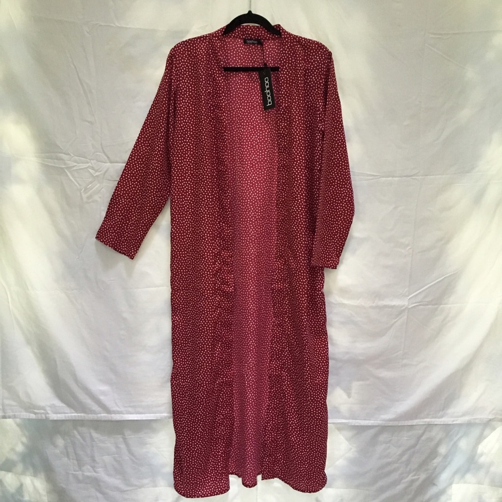 Boohoo Long-Sleeve Kimono