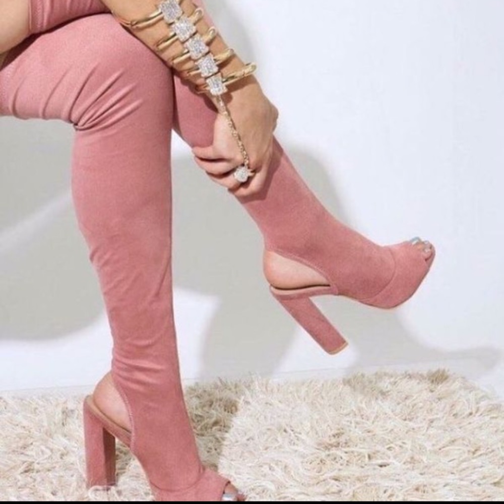 Thigh high boots